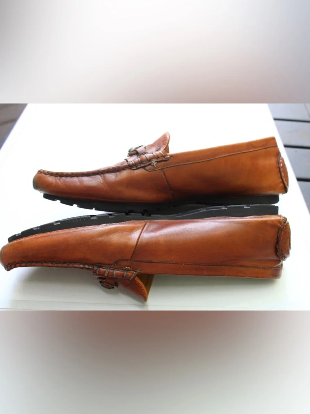 Cole Haan men’s horse bit loafers